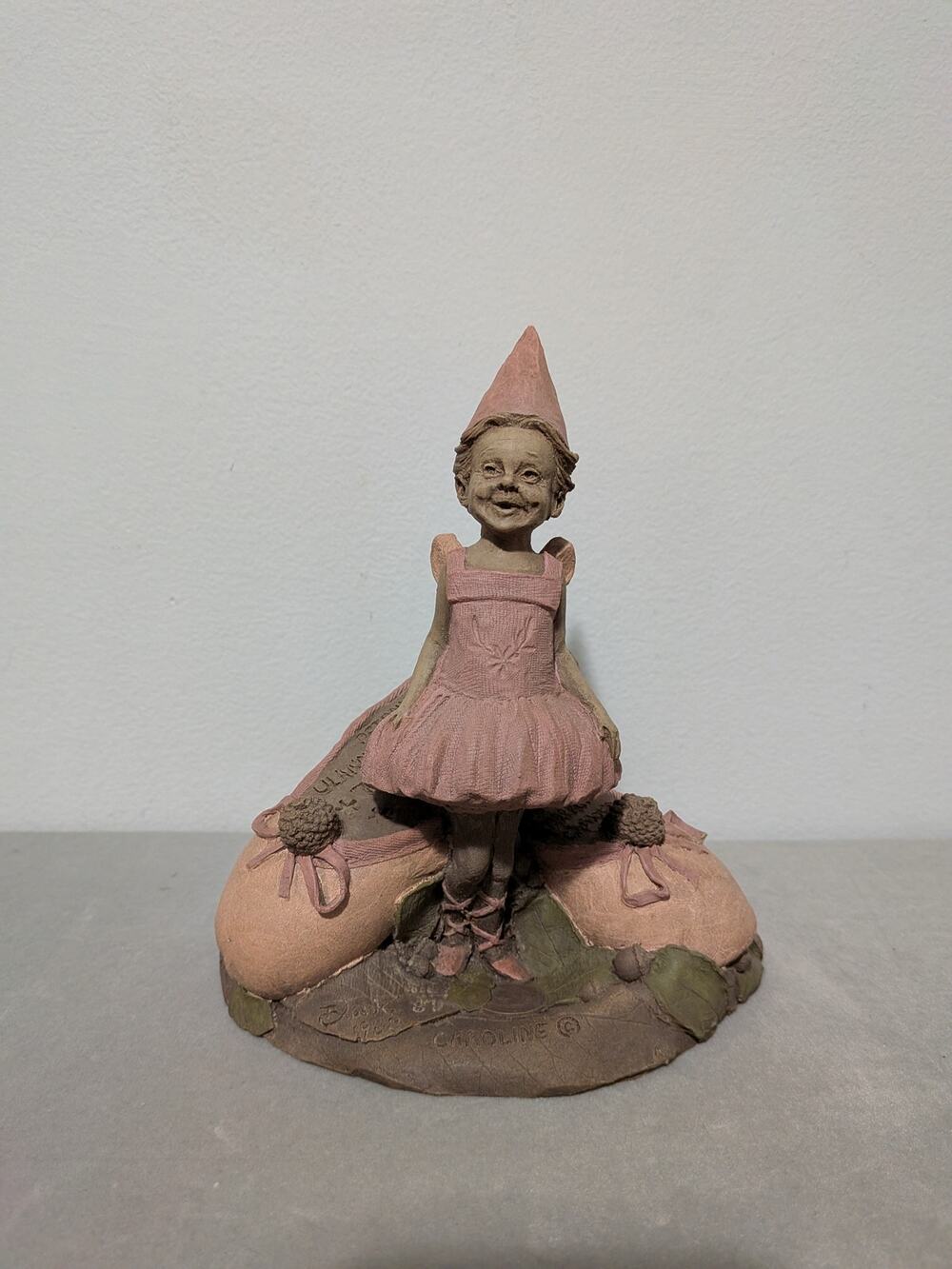 Tom Clark Gnome Caroline Ballerina Figurine 1988 Low Edition #87 Cairn Studios